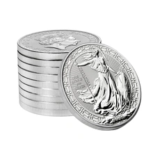 2020 1oz Silver Britannia (Oriental Border) Coin