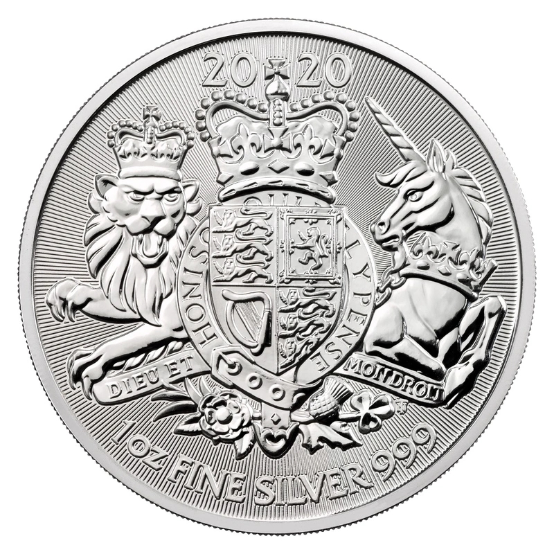 2020 Royal Arms Silver Coin 1oz