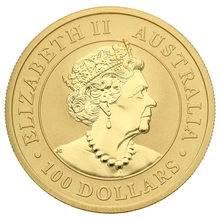 2019 1oz Australian Kangaroo Gold Nugget Coin