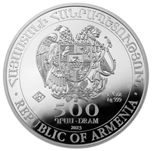 2023 Armenian Noah's Ark, 1oz Silver Coin