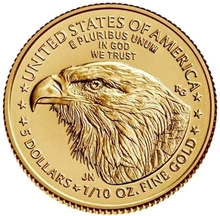 2021 1/10oz American Eagle Gold Coin Type II