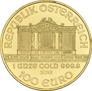 2018 1oz Austrian Gold Philharmonic Coin