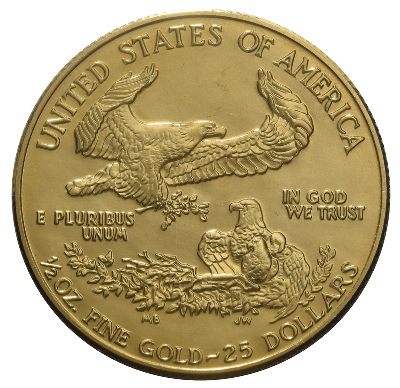 2015 Half Ounce Eagle Gold Coin