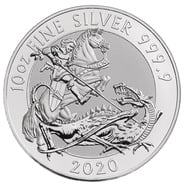 2020 Royal Mint Valiant 10oz Silver Coin