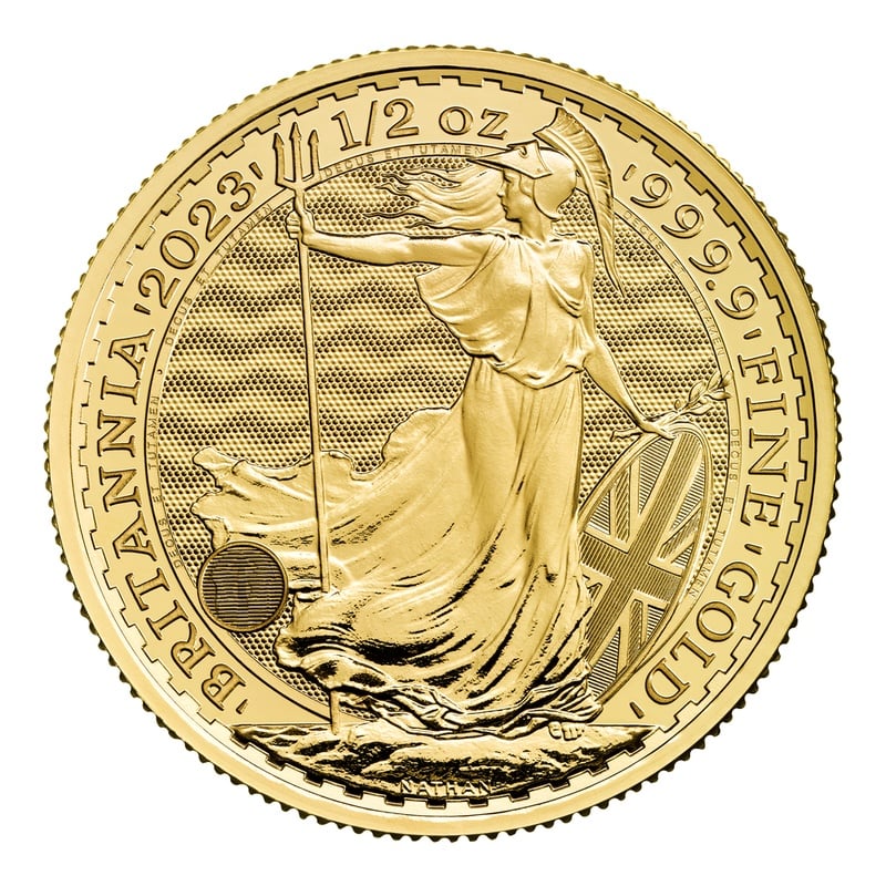 2023 Britannia Half Ounce Gold Coin