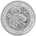 2024 Seymour Unicorn Silver Coin Tudor Beasts 2oz