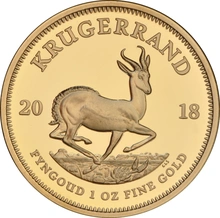 2018 1oz Gold Proof Krugerrand