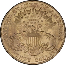 1904 $20 Double Eagle Liberty Head Gold Coin, San Francisco NGC MS64