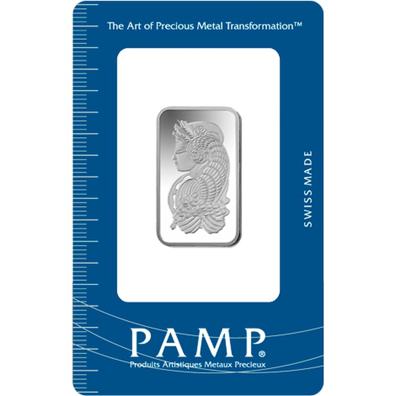 PAMP 10 Gram Silver Bar Minted