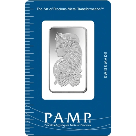 PAMP 1/2oz Silver Bar Minted