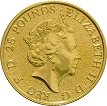 1/4oz Gold Coin, The Lion - Queens Beast