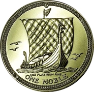 Isle of Man Noble Platinum Coin 1oz