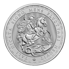 St George and the Dragon Silver Coins