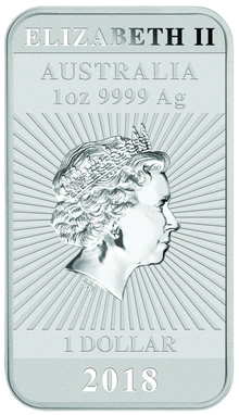 2018 1oz Dragon Rectangular Silver Coin
