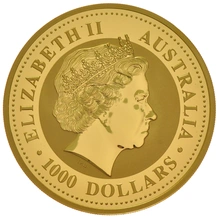 2009 10oz Nugget Gold Coin