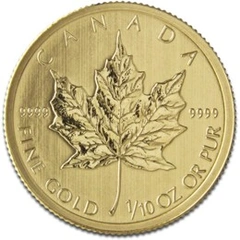 2013 1/10oz Canadian Maple Leaf Gold Coin