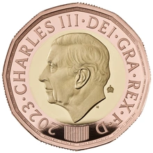 2023 His Majesty King Charles III Definitives UK Gold Proof Coin Set