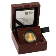 2017 1/4oz Quarter Ounce Proof Unicorn Gold Coin Queen's Beasts Boxed
