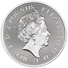 2020 Royal Mint Valiant Silver Coin 1oz