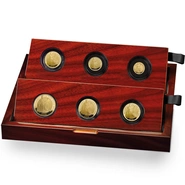 2016 Proof Britannia Gold 6-Coin Set Boxed