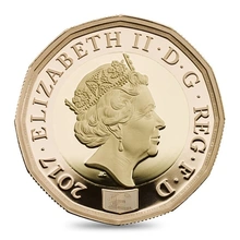 2017 Proof Gold £1 Pound Coin Gold Nations of the Crown Boxed