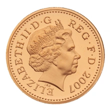 £1 One Pound Proof Gold Coin - Bridges -2007 Millennium coin only