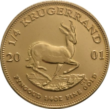 2001 Quarter Ounce Gold Krugerrand