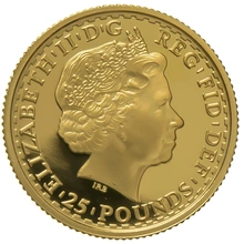 2005 Quarter Ounce Proof Britannia Gold Coin