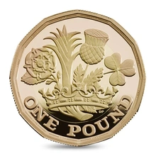 2017 Proof Gold £1 Pound Coin Gold Nations of the Crown Boxed
