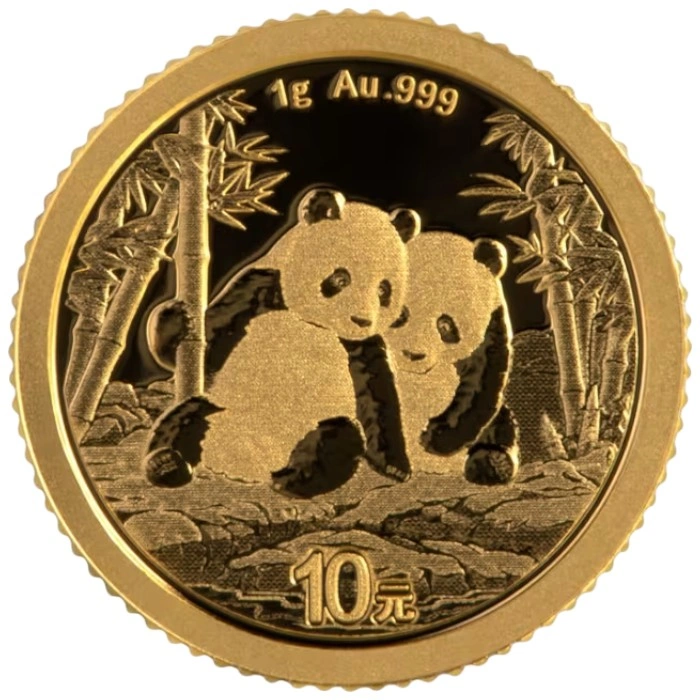 2026 1g Chinese Panda Gold Coin