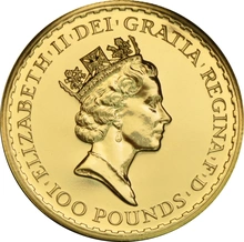 1997 Gold Britannia One Ounce Coin