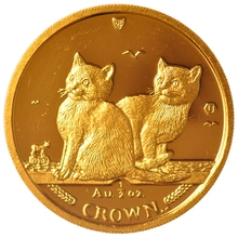 1/2oz Isle of Man Manx Gold Coin