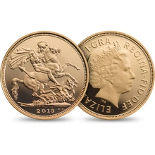 2013 Gold Proof Sovereign Three Coin Set