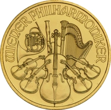2018 Quarter Ounce Austrian Gold Philharmonic Coin