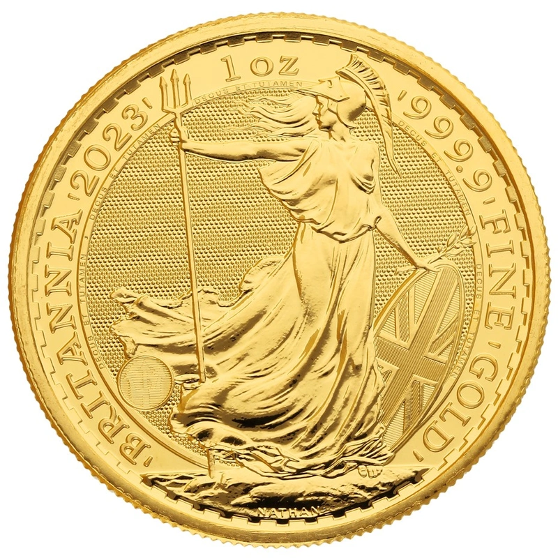 2023 Gold Britannia Coin 1oz Queen Elizabeth II