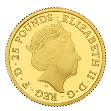 2018 Proof Quarter Britannia Gold Coin Boxed