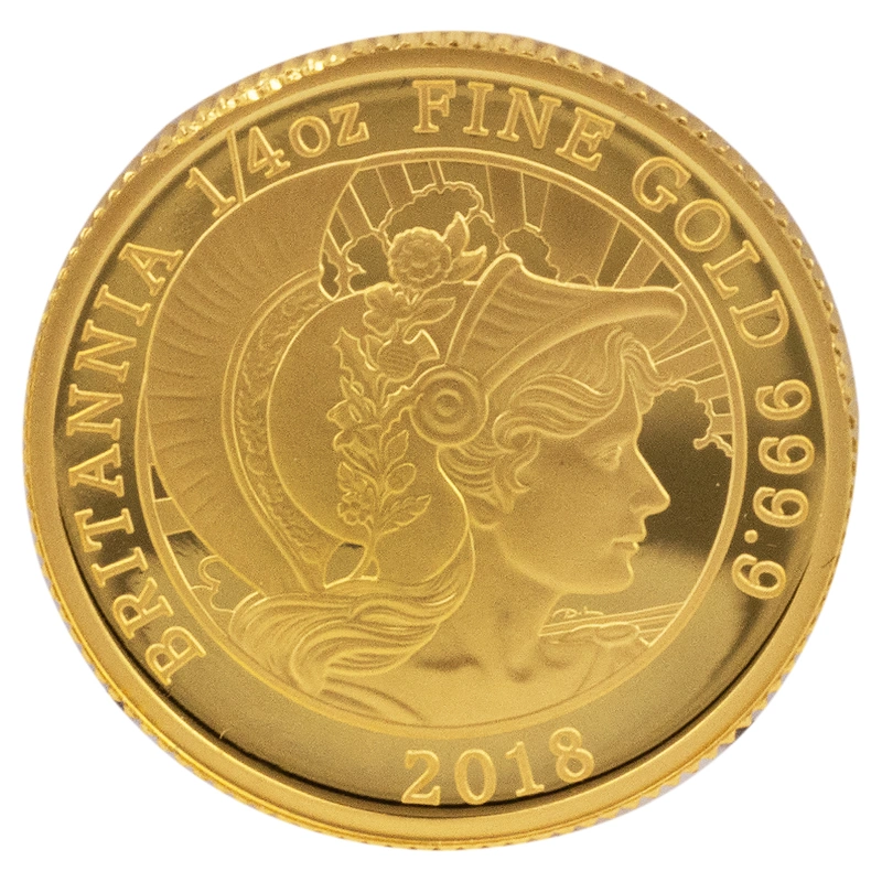 2018 Quarter Ounce Proof Britannia Gold Coin