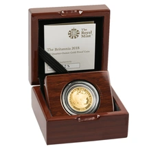 2018 Proof Quarter Britannia Gold Coin Boxed