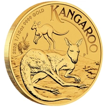 2025 1/10oz Australian Kangaroo Gold Nugget Coin