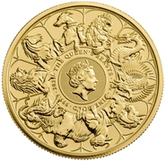 2021 Queen's Beast Completer 1oz Gold Coin