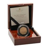 2021 The 50th Anniversary of Decimal Day Fifty Pence Proof Gold Coin Boxed