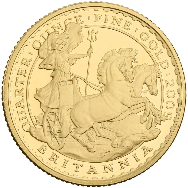 2009 Proof 1/4oz Gold Britannia Coin