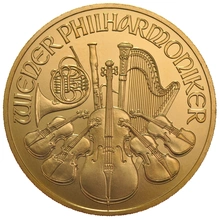 2013 Austrian Gold Philharmonic Coin 1oz
