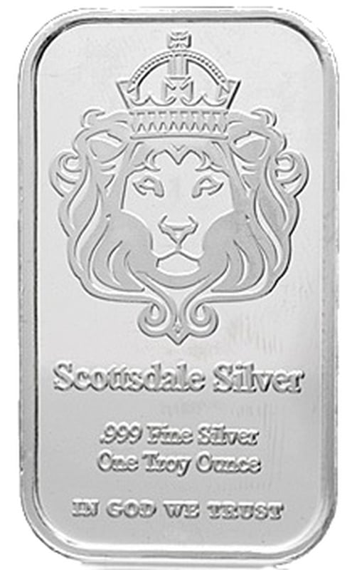 Scottsdale 1oz 'The One' Silver Bar