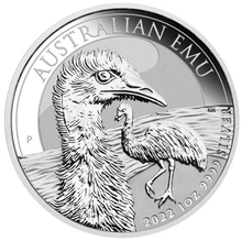 2022 1oz Silver Australian Emu