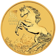 2026 Year of the Horse Gold Coin 1/10oz Perth Mint Australian Lunar Series