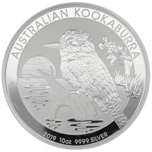 2019 10oz Silver Kookaburra