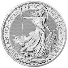 2023 Charles Britannia 1kg Silver Coin | BullionByPost - From $3,476