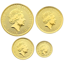 2020 Britannia Bullion 4-Coin Set