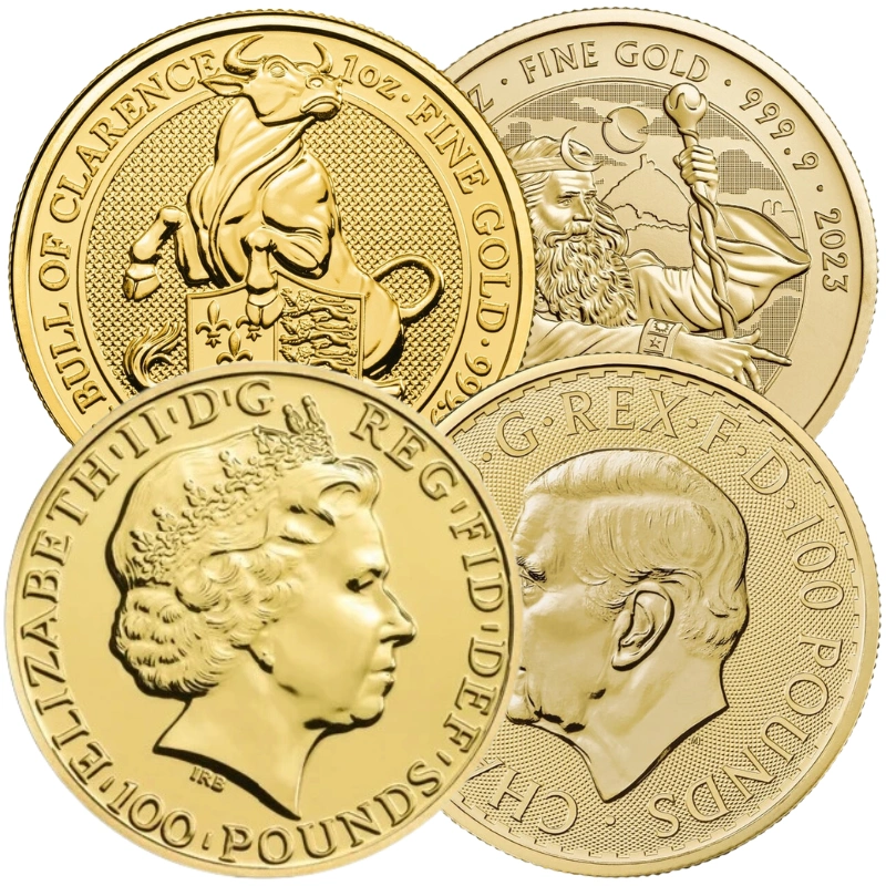 1oz £100 Royal Mint Gold Coin (Our Choice)